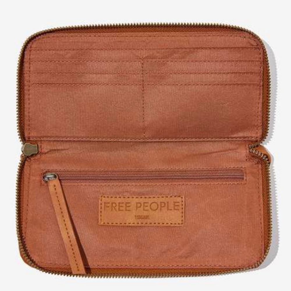 Free People Distressed Vegan Wallet